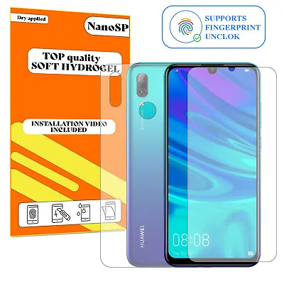 Front Back Screen Protector For Huawei Y7 Prime 2019 - Hydrogel FILM TPU • £5.98