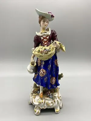 A Derby Style Samson Porcelain Figure Of A Water Carrier  • £48