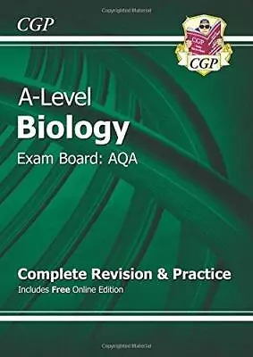 A-Level Biology: AQA Year 1 & 2 Complete Revision & Practice With Online Edition • £5.46