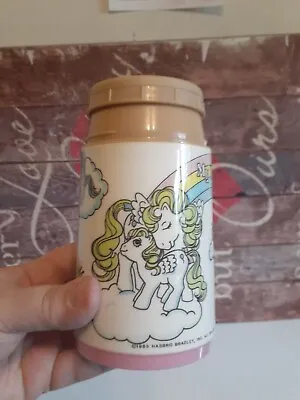 Vintage 1987 Aladdin Thermos  My Little Pony Missing Cup • $8