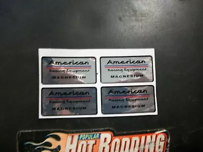 American Racing Magnesium Decals  Torq Thrust Five   Wheels Scta  Hot  Rat Rod • $13.95