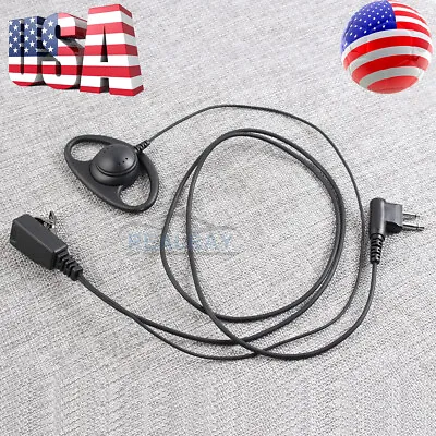 5/16 MIC Headset EarPiece For Motorola 2 Prong 2-Pin CLS1110 CP100 CLS1410 Radio • $8.98