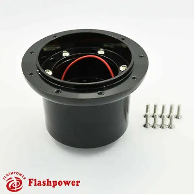 Flashpower Steering Wheel Adapter Boss Kit MG MGB GT Roadster Black • $54.50