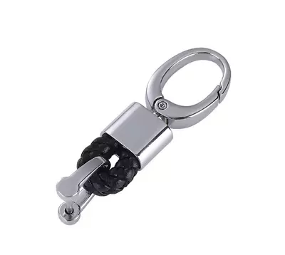 Car Keychain Metal Key Ring Auto Accessories Emblem Black Chrome For Kia Toyota • $23.99