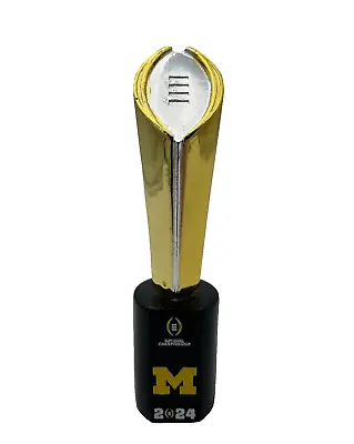 Michigan National Championship Trophy 2024 Replica 5.5 Inch Reflective Premium • $49.99