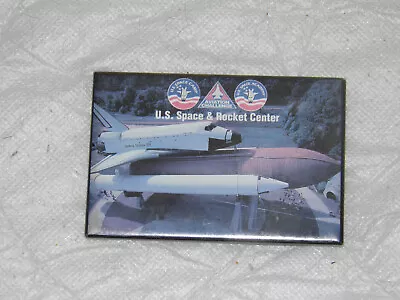 U.S. Space & Rocket Center Refrigerator Magnet Metal US • $7.99