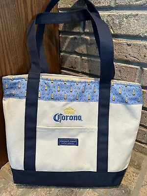 Vineyard Vines Corona Canvas Tote • $65