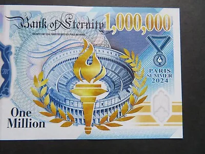 One Million Note $ € £1000000 Paris Summer 2024 Bill Pound Euro Dollar EPIC • £1.29
