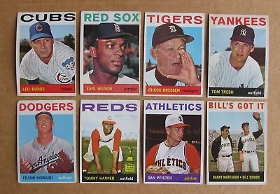 1964 Topps Baseball Cards #276-587 Complete Your Set Pick Choose Updated 3/12 • $19.99