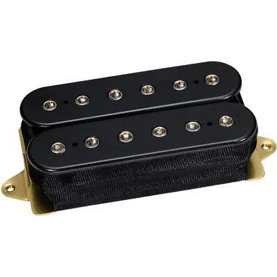 DiMARZIO Super Distortion Humbucker Pickup F-space Black 4 Conductor Ceramic • $89.99