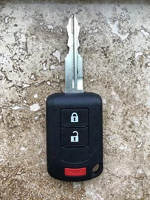 Mitsubishi Mirage Outlander Combo Key Remote Fob (3-button) Fcc: Oucj166n Mint! • $29.95