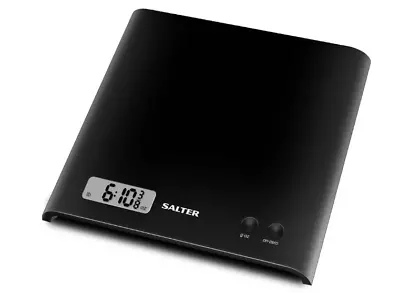 Salter Digital Kitchen Scale Weight Weighing Food - Black #3352 • £10.49