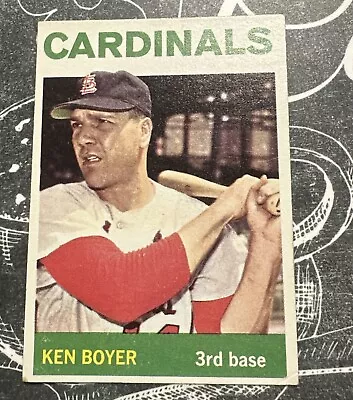 1964 Topps Ken Boyer #160 Cardinals Excellent Or Better • $4