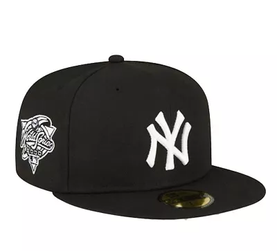 [60291305] Mens New Era MLB NY YANKEES 5950 FITTED SIDE PATCH 2000 WORLD SERIES • $34.99