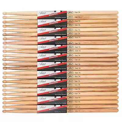 Artist DSO7A Oak Drumsticks W/ Wooden Tips 12 Pairs • $66