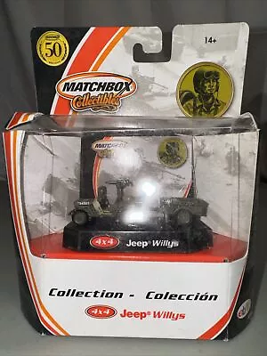 Matchbox Collectibles 4x4 Jeep Willys #97055 1:64 Scale Brand New Sealed • $8.57