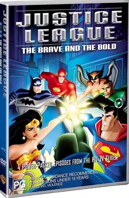 Justice League The Brave And The Bold DVD 2001  - GOOD - Free Post - Region 4 • $4.90