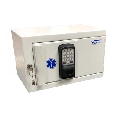 $576.53 • Buy V-Line 8514NB-1 Auditable Narcotics Box With Keypad. Key Backup