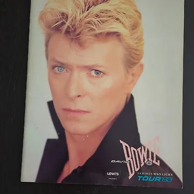£15 • Buy DAVID BOWIE Memorabilia.  Programme From The Serious Moonlight Tour 1983.
