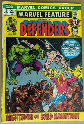 Marvel Feature #2 (1972) The Defenders • $43.90