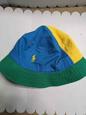 Men's POLO-RALPH LAUREN Color Block PONY Bucket Hat  • $28.99