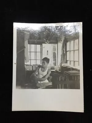 #12837 Japanese Vintage Photo 1940s / Man Woman People Landscape • £4.85