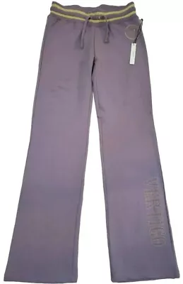 VERTIGO PARIS ~Juniors Size L~ VIOLA Color Sweat Pants Sports 100% Cotton NWT. • $62.97