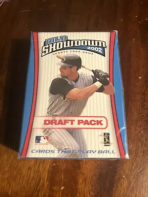 2002 MLB Showdown Factory Sealed Draft Pack Unopened Bonds? • $58.50