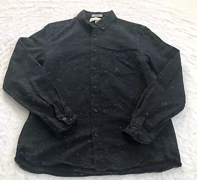 L.O.G.G. Label Of Graded Goods By H&M Men Shirt Size S Black Regular Long Sleeve • $13.59