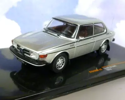 Ixo 1/43 Diecast 1972 Saab 99 Ems In Metallic Silver Clc459 • £29.95