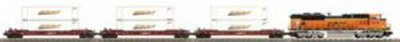 $458.99 • Buy MTH 30-4206-1 BNSF SD70ACe O Gauge Diesel Starter Train Set W/PS 2.0 NIB