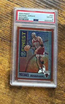 1995 Finest Mystery #M1 Michael Jordan PSA 8 #S4130 • $39.99