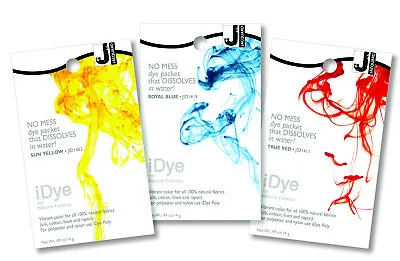 Jacquard IDye For Natural Fabrics - Silk Cotton Linen & Rayon • £8.49