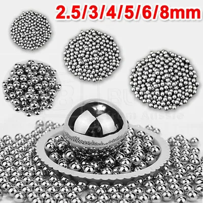 Replacement Parts 2.5-8mm Bike Bicycle Carbon Steel Loose Bearing Ball • $6.95