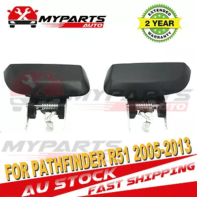 For Nissan Pathfinder R51 2005~2013 REAR LH +RH Outer Door Handle Black AU Stock • $35.40