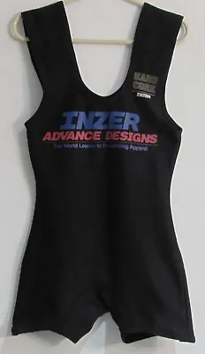 $130 • Buy Inzer HardCore Squat Suit 30 Black Lightly Used (Leg Openings Made 2  Smaller)
