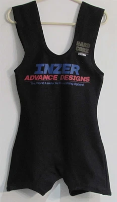 $130 • Buy Inzer HardCore Squat Suit 30 Black Lightly Used (Leg Openings Made 2  Smaller)