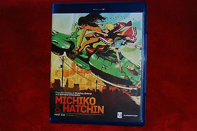 Michiko To Hatchin: Part One (Blu-ray 2013 2-Disc Set) FUNIMATION ANIME SET • $33.99