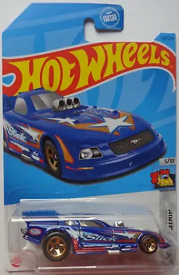 2023 Hot Wheels HW DRAG STRIP 5/10 Mustang NHRA Funny Car 140/250 (Blue) • $2