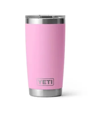 YETI Rambler 20oz Tumbler With Magslider Lid - Power Pink (Limited Edition) NEW • $69.95