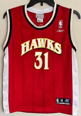 Vintage Reebok NBA Atlanta Hawks Jason Terry #31 Basketball Jersey Youth M 10-12 • $12.39