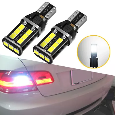 AUXITO LED Reverse Backup Light Bulbs T15 912 921 Xenon Bright White 6000K W16W • $7.99