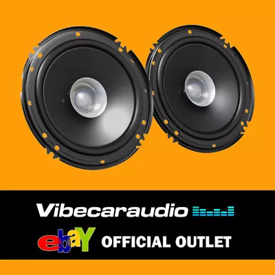 £19.99 • Buy JVC CS-J610X 16cm 6.5  300 Watts Cheap Car Door Coaxial Replacement Speakers BN