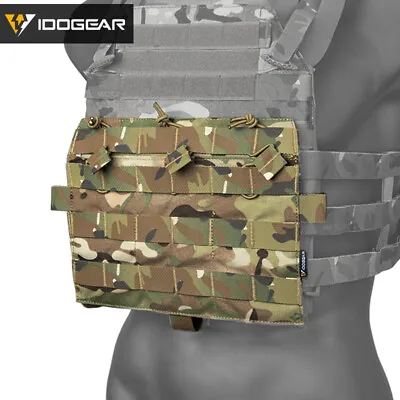 IDOGEAR Tactical Detachable Flap Panel Triple Mag Pouch Panel 5.56 AVS JPC2.0 • $18.81