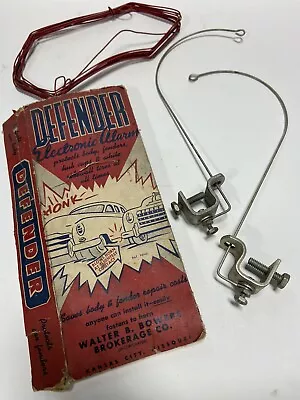 $75 • Buy Vintage DEFENDER Alarm Old Accessory Display NOS