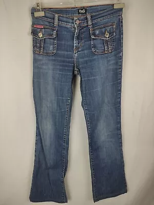 DOLCE & GABBANA Trousers Women's Jeans Size 28/41 Denim Woman Italy Vintage • $39.34