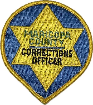 Vintage Arizona Az Maricopa County Sheriff Corrections Officer Police Patch #kpd • $19.99