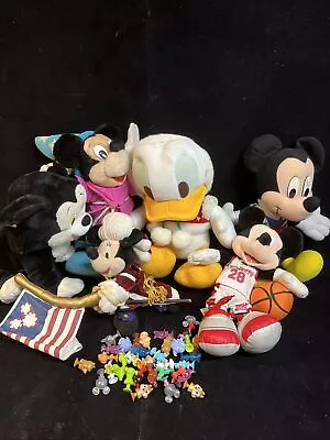 Vintage Walt Disney Plush Toy Lot Mickey Mouse And Others • $0.99