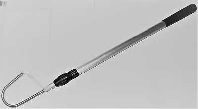 £12.99 • Buy 2 Section 75-120cm Telescopic Gaff Heavy Duty Stainless Hook Aluminum Boat