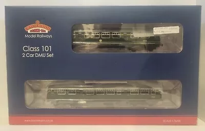 Bachmann OO 32-286 DCC Fitted Class 101 DMU BR Green With Small Yellow Panel • $479